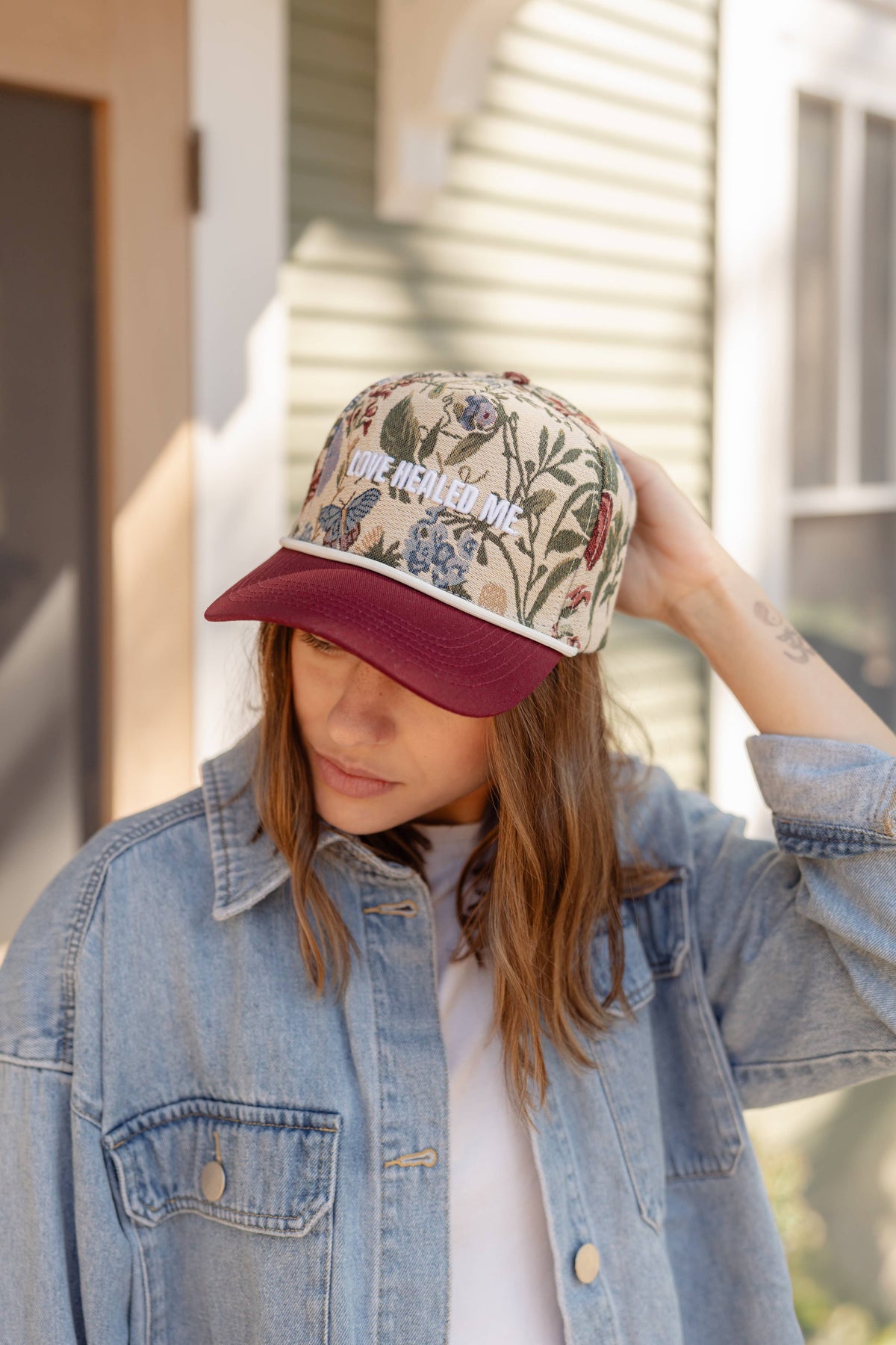 Love Healed Me Snapback Cap