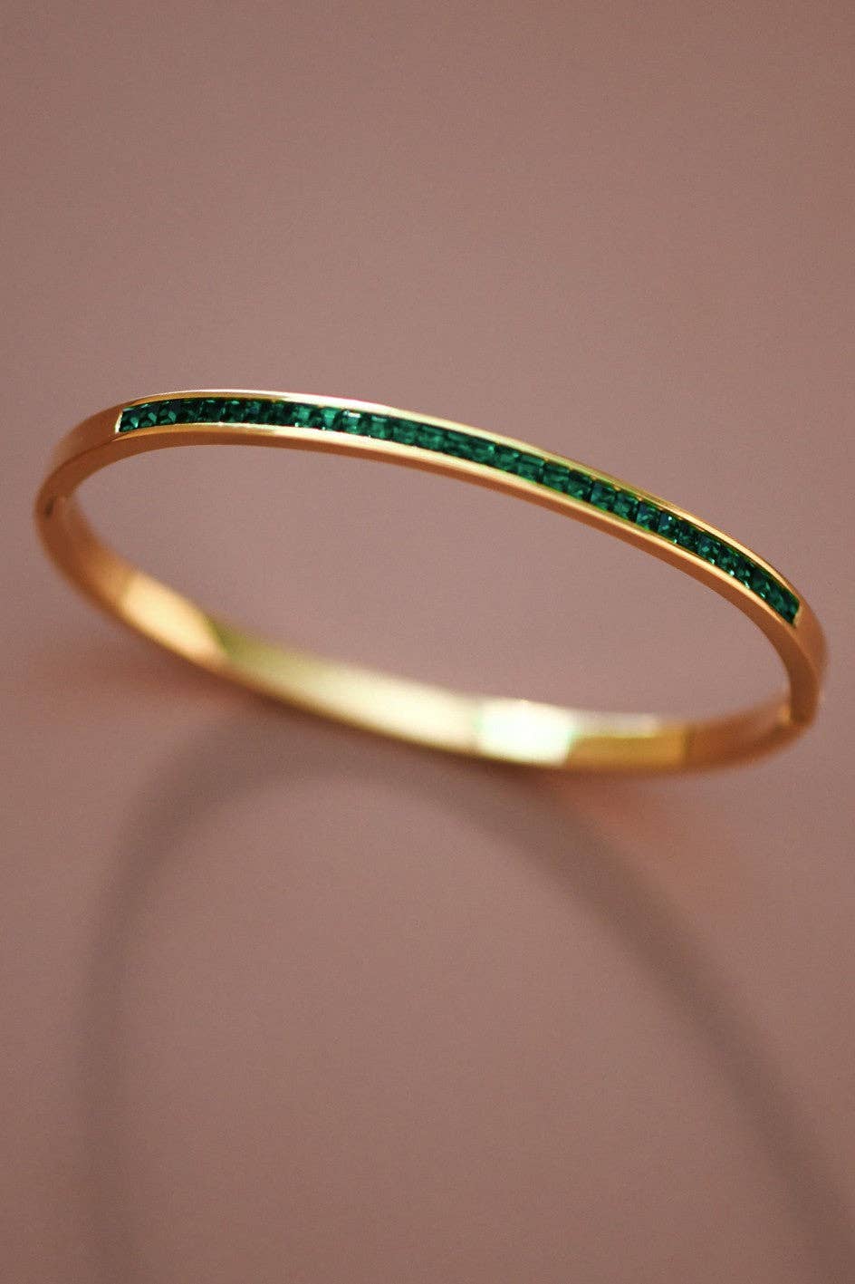 18K Gold Plated Waterproof Stainless Steel Bangle