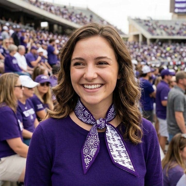 TCU Horned Frogs Skinny Scarf