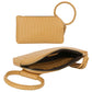 Woven Fringe Wristlet