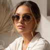 UV Protection Metal Frame Sunglasses