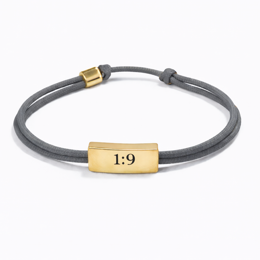 Joshua 1:9, With You Always Cord Bracelet