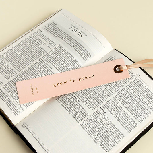 Grow in Grace Scripture Bookmark