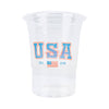 USA Clear Plastic Cups (24)