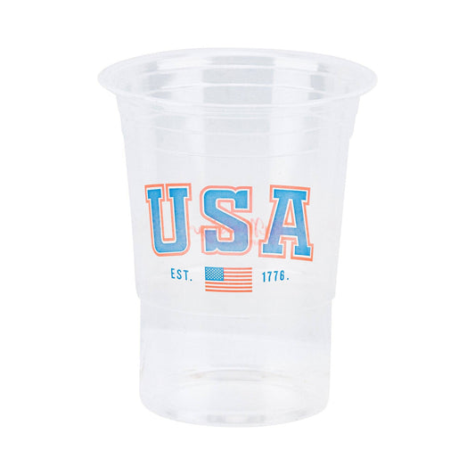 USA Clear Plastic Cups (24)