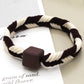 Two Tone Braided Hair Tie (5pcs)