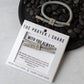 WITH YOU ALWAYS Cord Bracelet