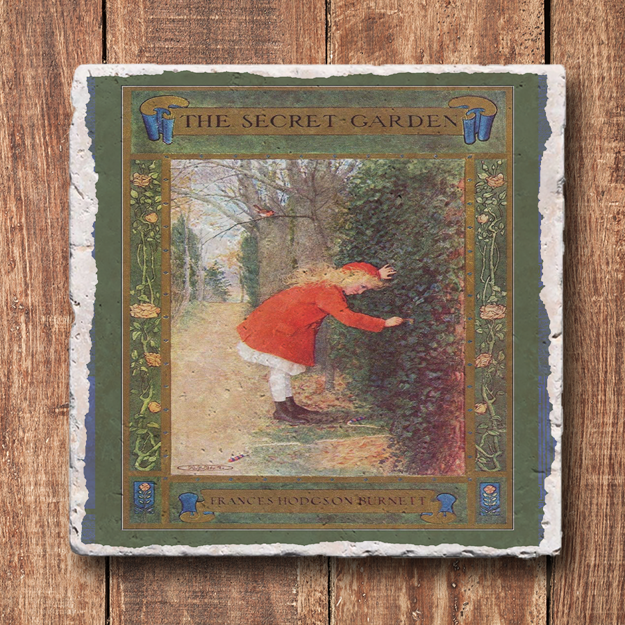 The Secret Garden Classic Book Coaster