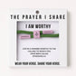 I AM WORTHY Christian Cord Bracelet