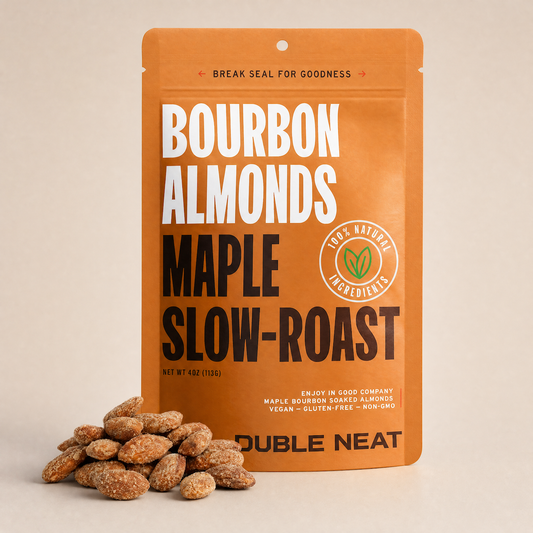 Candied Almonds Bourbon Maple Roasted Nut Snacks