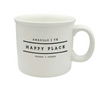 Amarillo HAPPY PLACE 14 Oz. Ceramic Chunky Mug