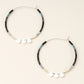 Miyuki Large Hoop Earrings