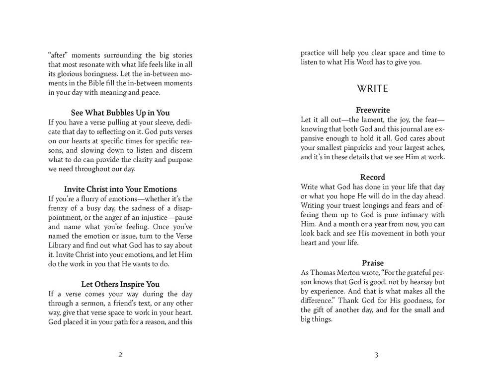 A Two - Year Memory Book of One Verse a Day (Prayer Journal) - Purpose + Passion Boutique