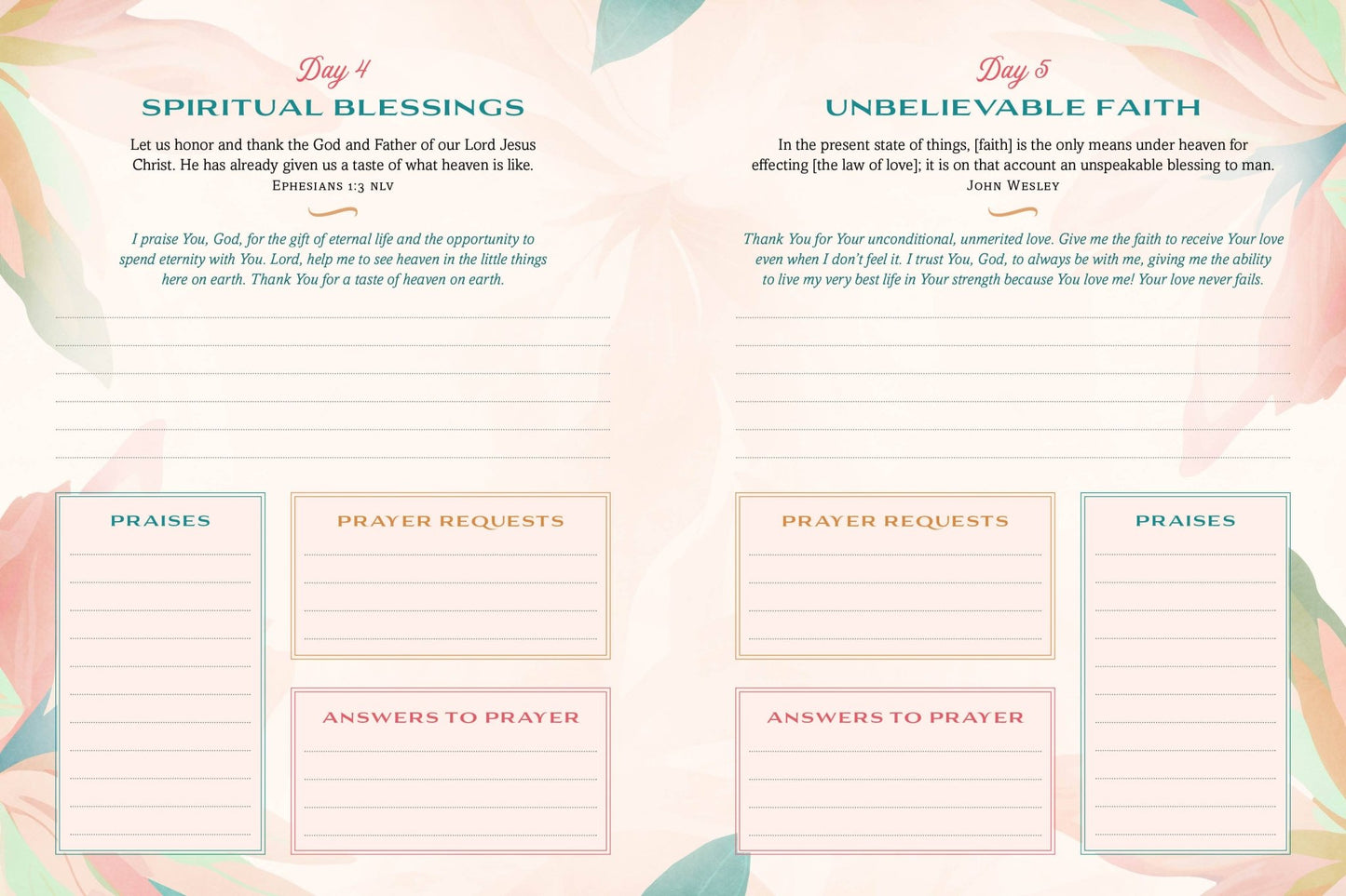 A Year of God's Goodness:A Prayer & Praise Tracker for Women - Purpose + Passion Boutique