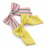 Striped Ribbon Bow Hair Clip