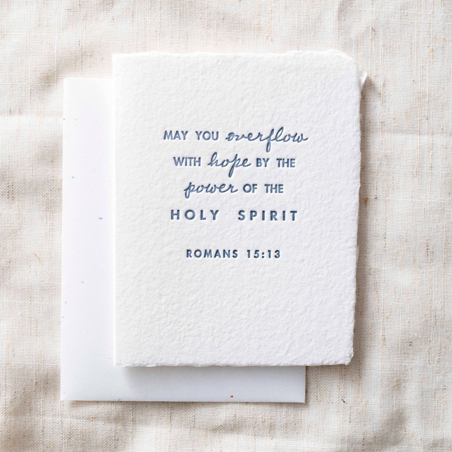 Overflow with Hope Greeting Card
