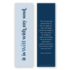 It Is Well With My Soul Bible Verse Bookmark
