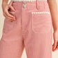 Red Stripe Wide Leg Pants