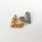 Heart Diamond Brooch