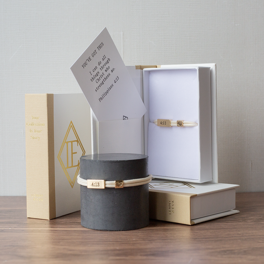 Philippians 4:13, You've Got This Cord Bracelet