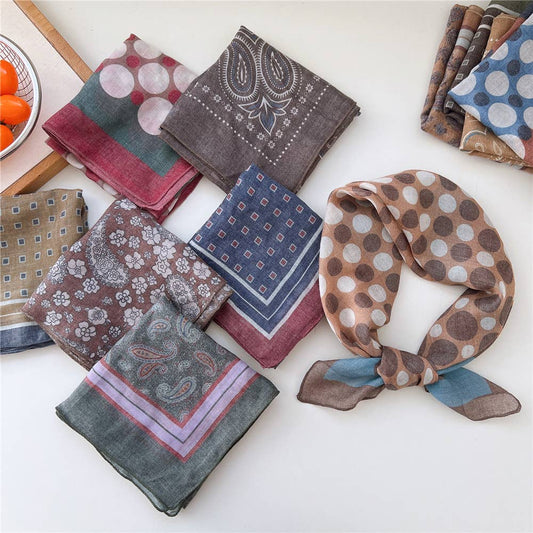 Soft Square Bandana Scarf