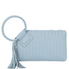 Woven Fringe Wristlet