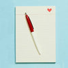 Heart Notepad