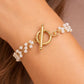 18K Gold Plated Waterproof Stainless Steel Chain Bracelet