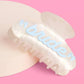 Bride Acrylic Claw Clip