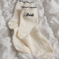 Bride Ruffle Socks