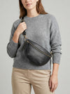 Berkeley Pebbled Black Belt Bag