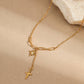 18K Gold PVD Plated Waterproof Stainless Steel Chain Necklace