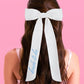 Bride To Be Embroidered Hair Bow