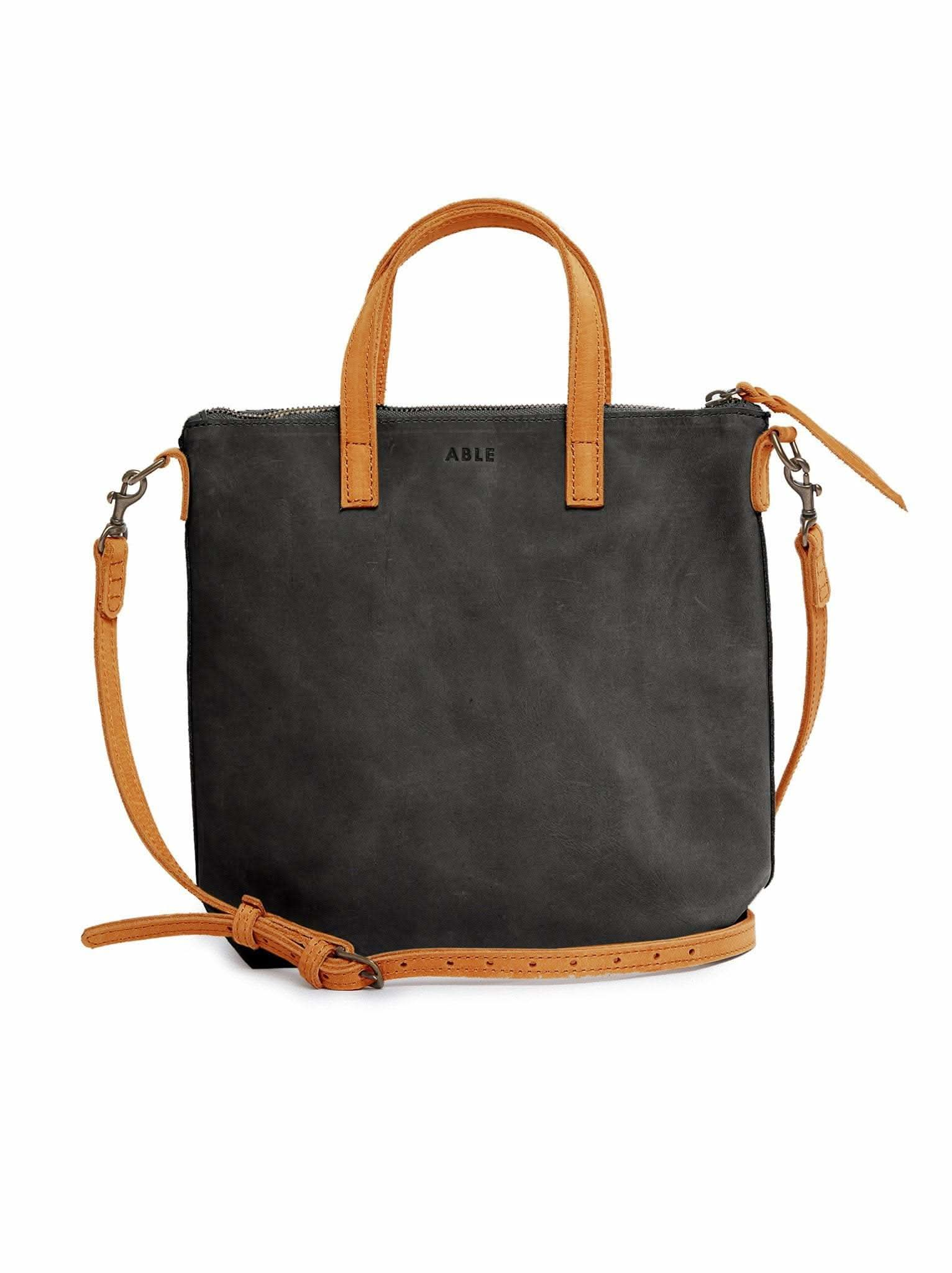 Abera Commuter: Black/Cognac - Purpose + Passion Boutique