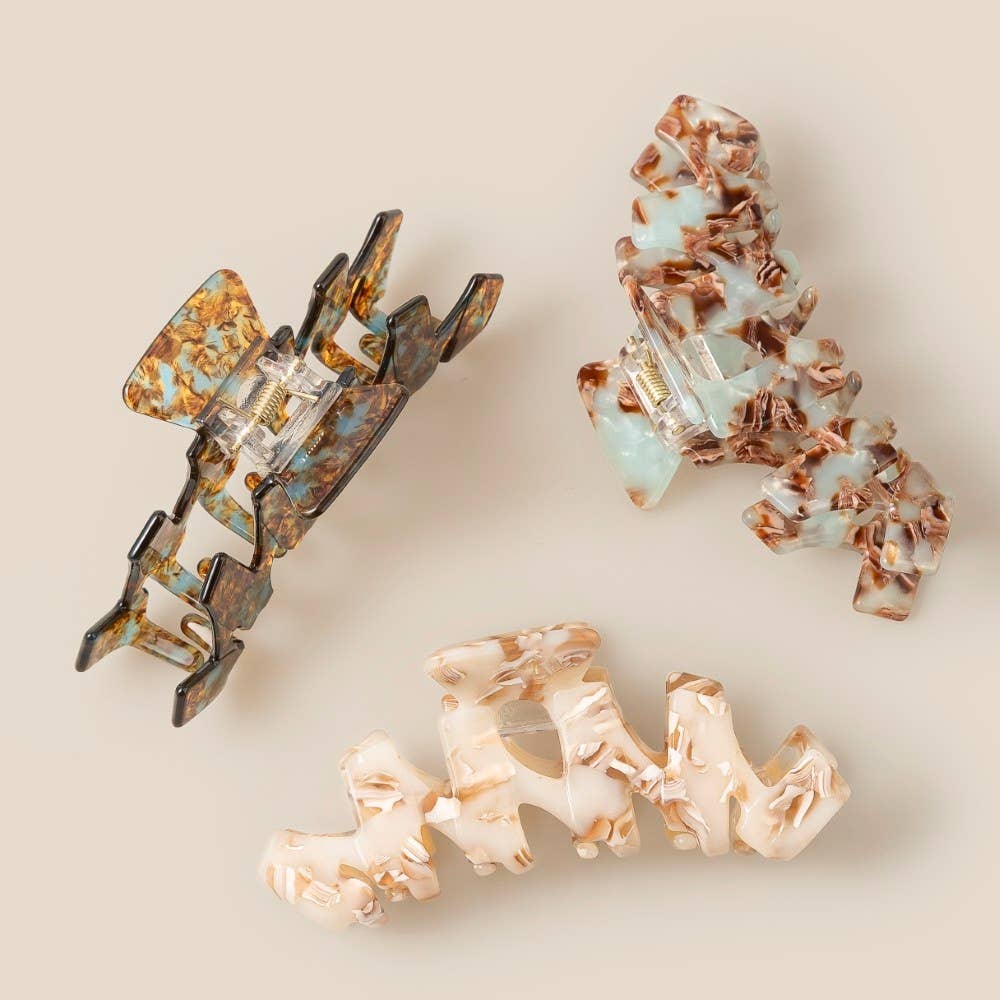 Abstract Shape Hair Claw - Purpose + Passion Boutique