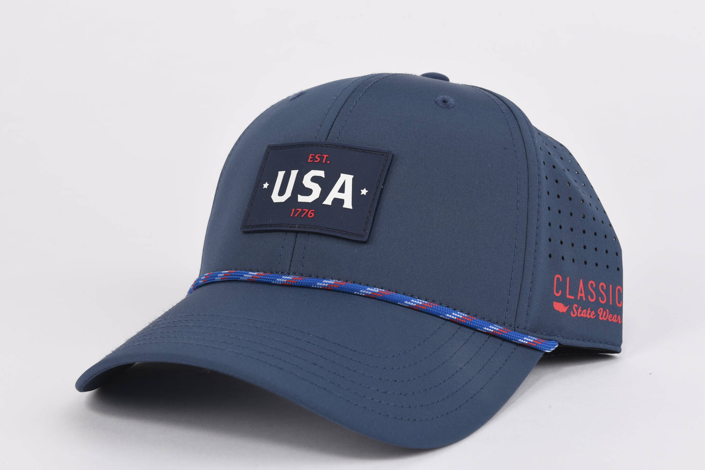 USA Stars Navy Dri-Fit Rope Hat