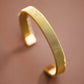 18K Gold Plated Waterproof Stainless Steel Cuff