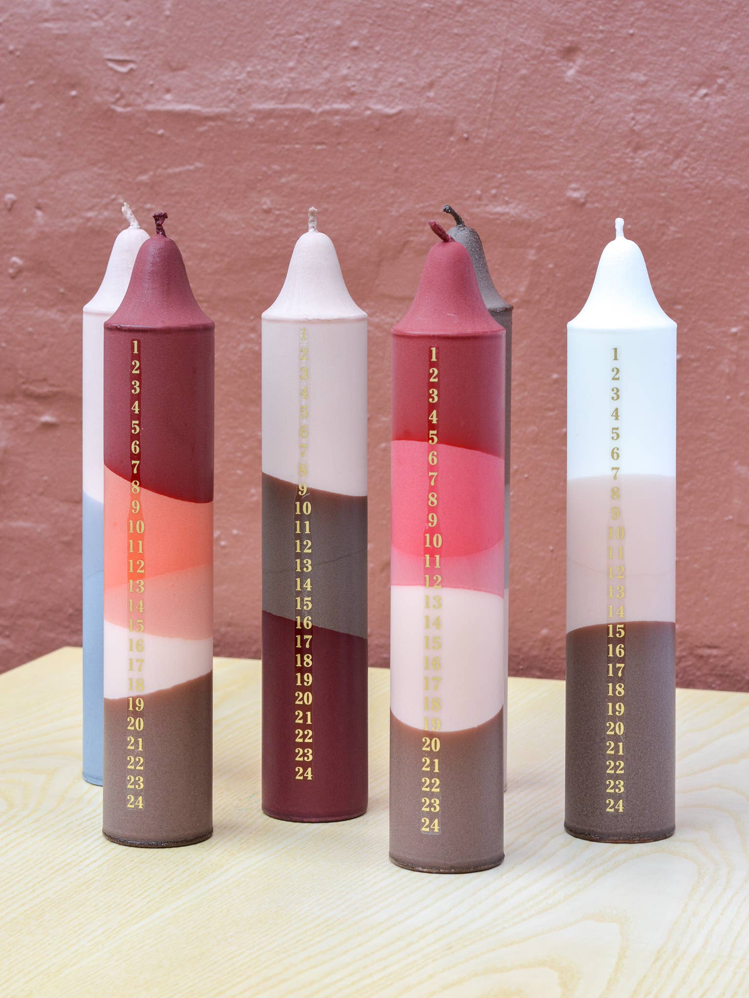 Advent Candle Christmas Calendar (Beiges & Reds) - Purpose + Passion Boutique