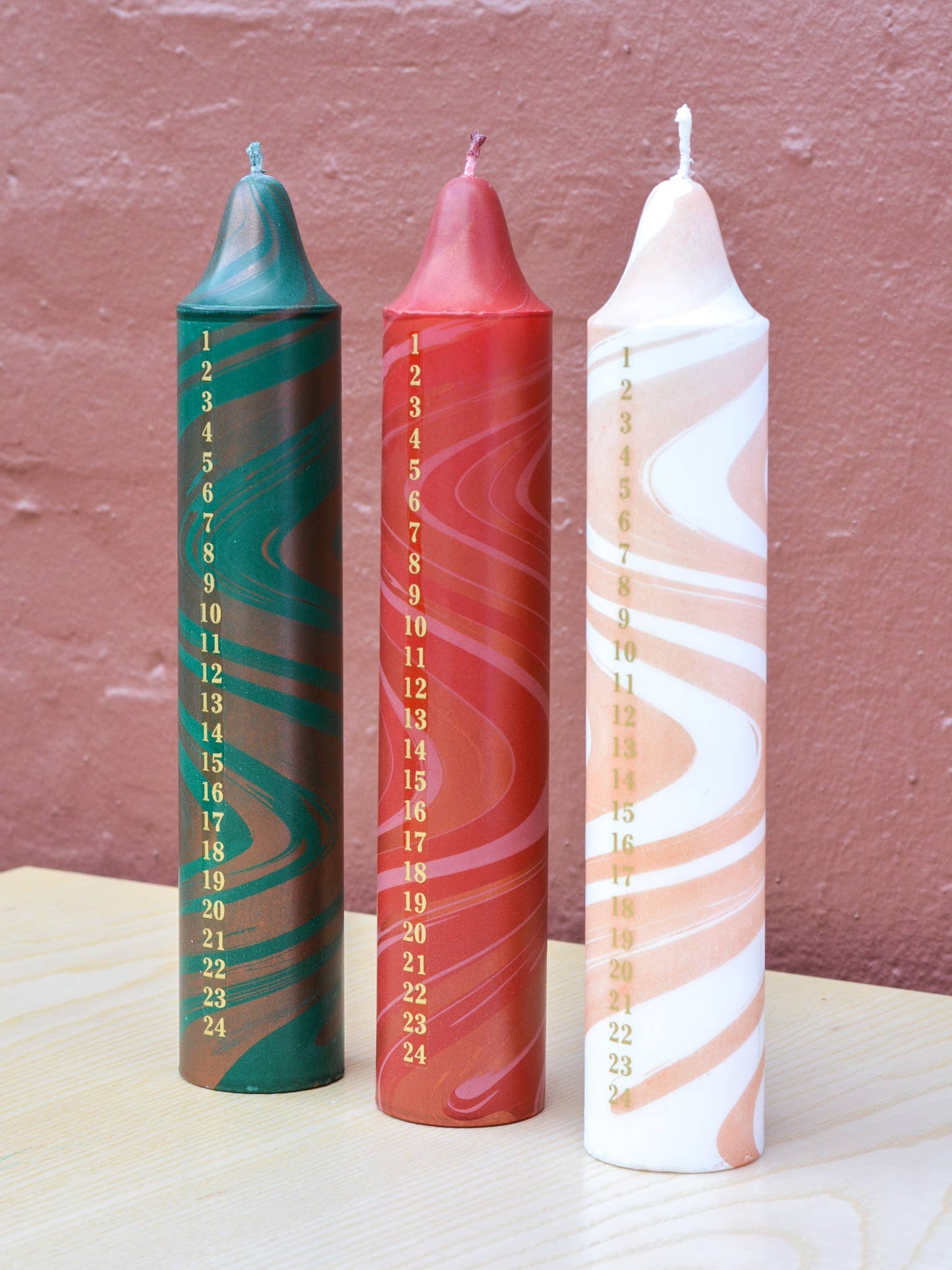 Advent Candle Christmas Calendar (Reds & Greens) - Purpose + Passion Boutique