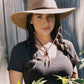 Gardener Hand Woven Solid Brim Hat