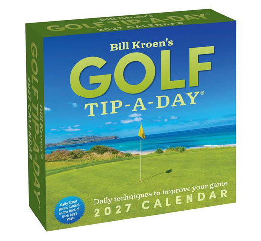 Golf Tip-A-Day 2027 Day-to-Day Calendar
