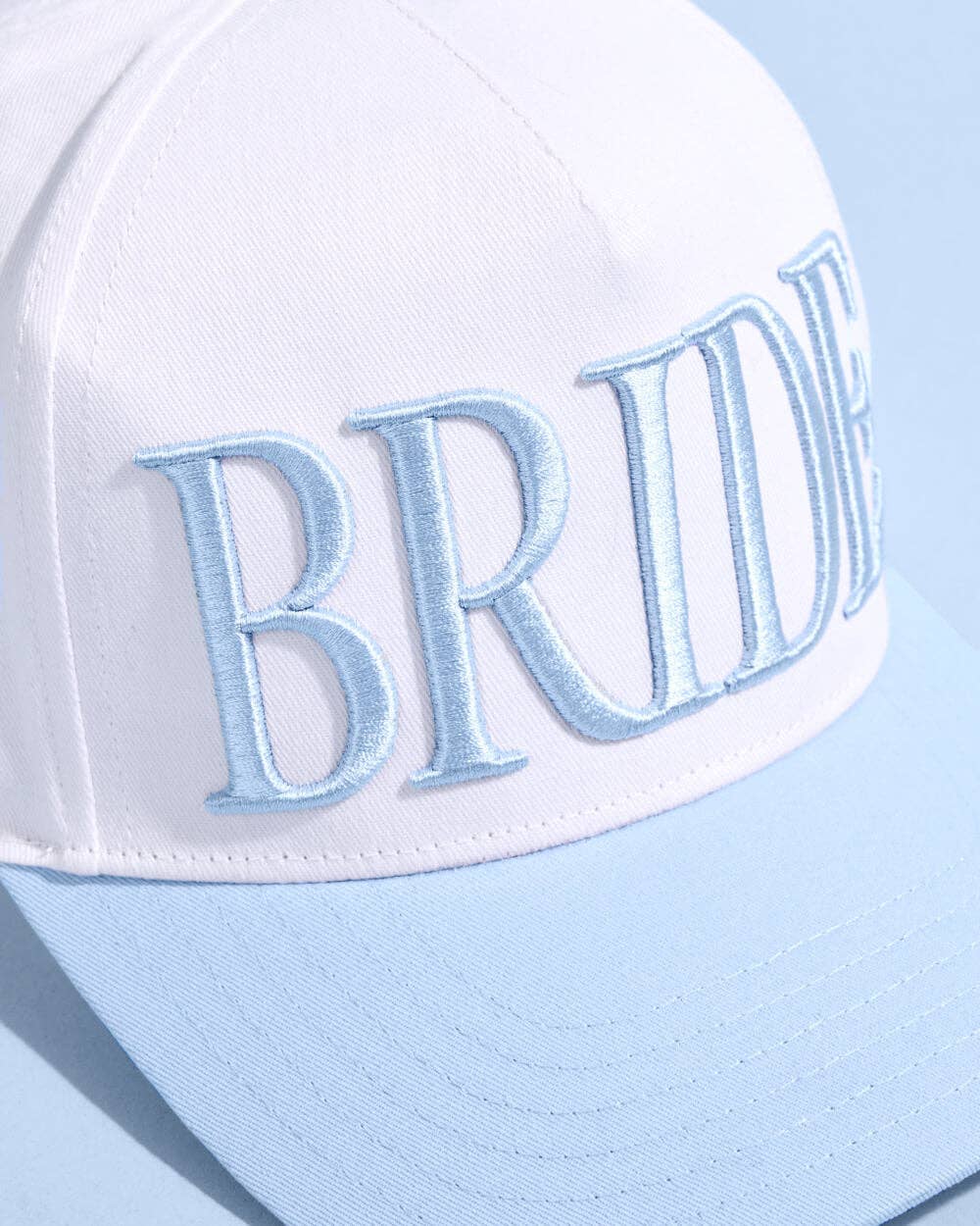 Something Blue Bride Trucker Hat