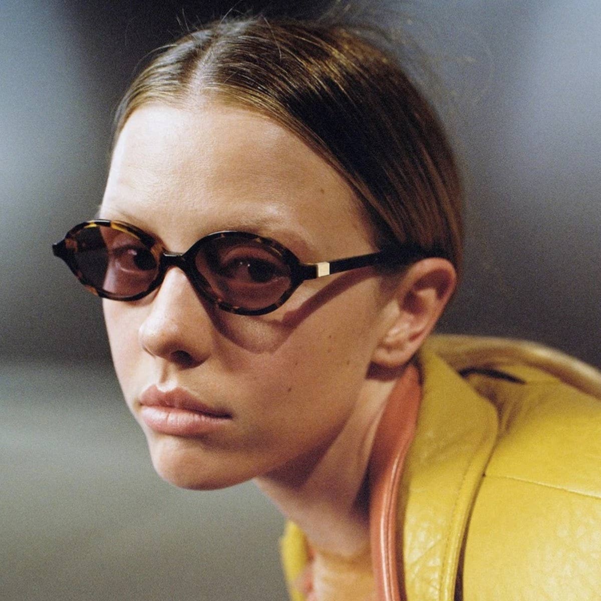 Retro Street Oval Frame Sunnies