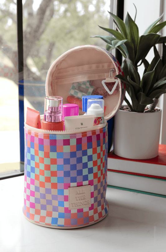 All The Things Barrel Organizer Toiletry Bag - Purpose + Passion Boutique