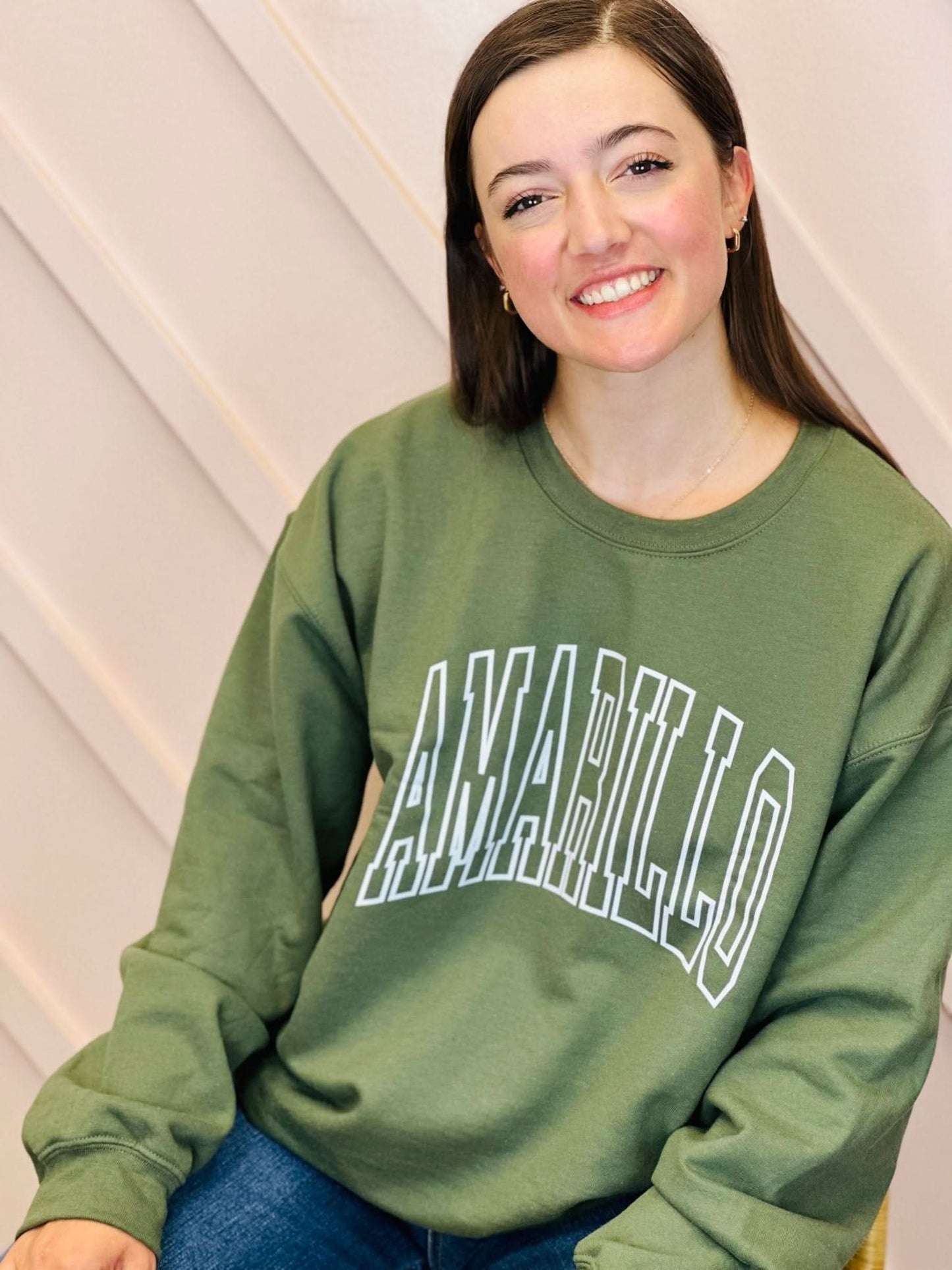 AMARILLO Local Spirit Sweatshirt - Purpose + Passion Boutique