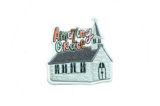 Amazing Grace Church Hat Patch - Purpose + Passion Boutique
