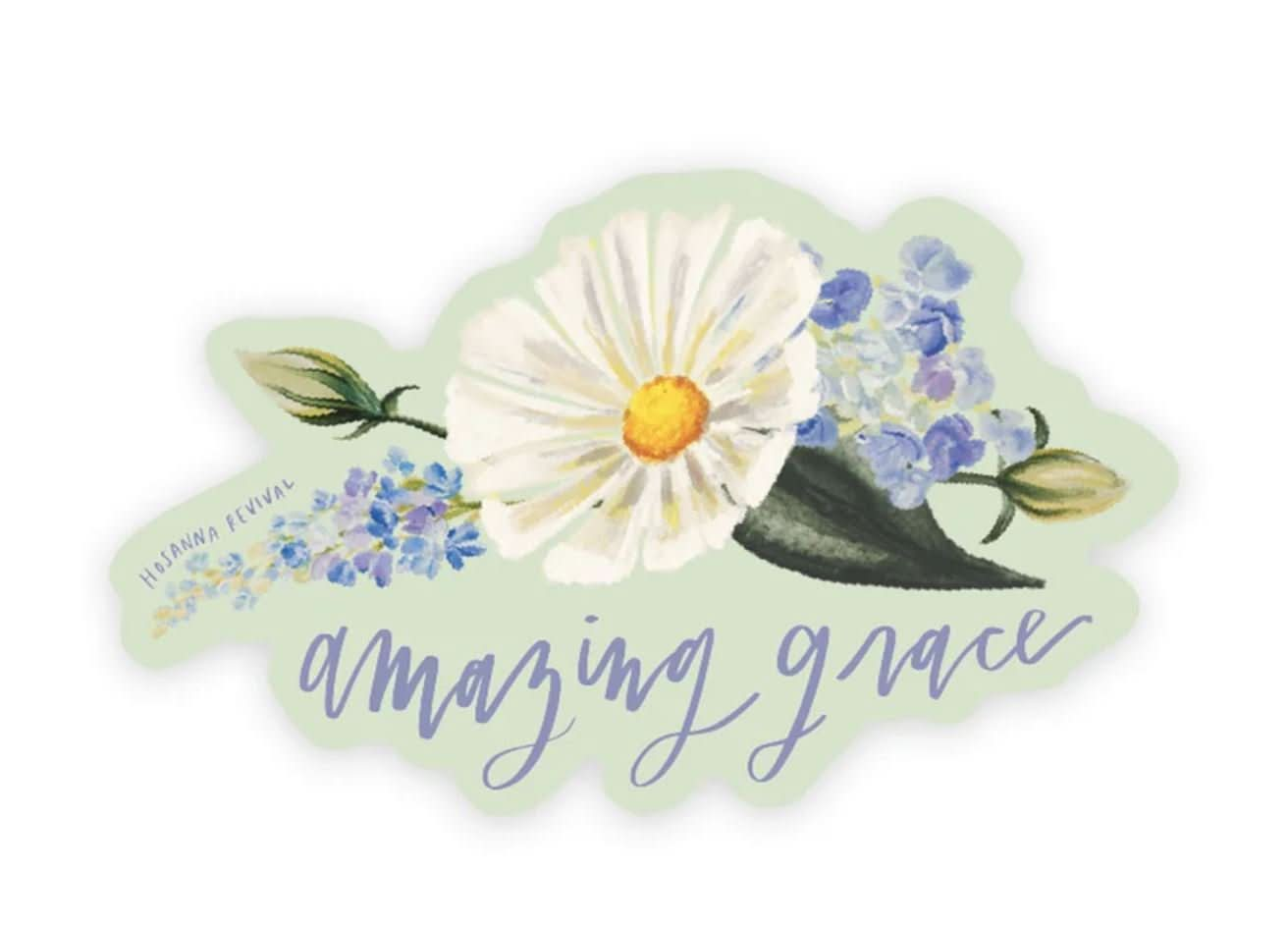 Amazing Grace Sticker - Purpose + Passion Boutique