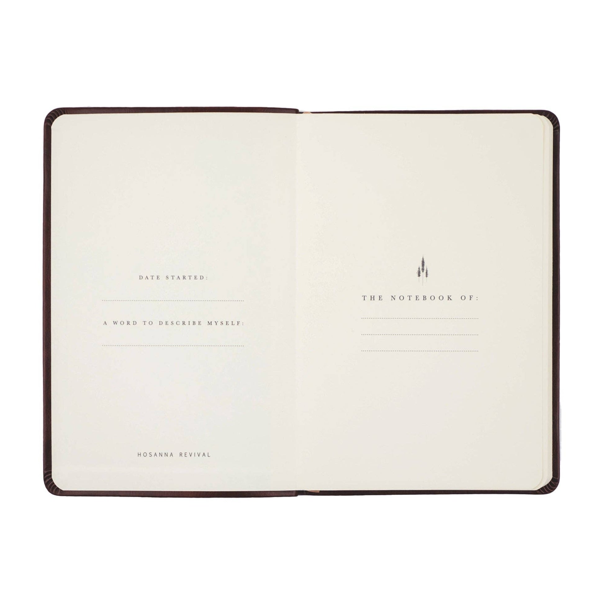 Anchorage Theme Hosanna Revival Notebook - Purpose + Passion Boutique