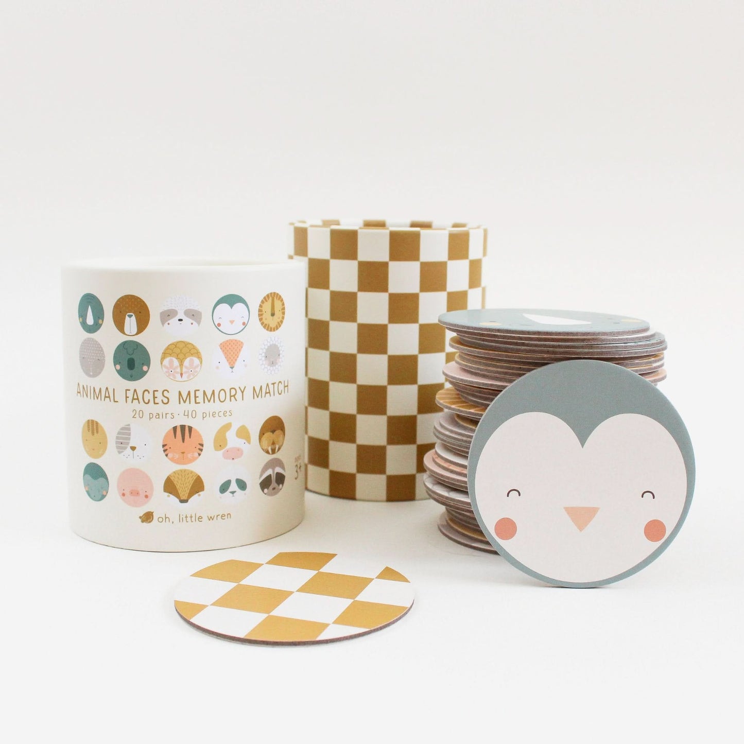 Animal Faces Memory Match Game - Purpose + Passion Boutique