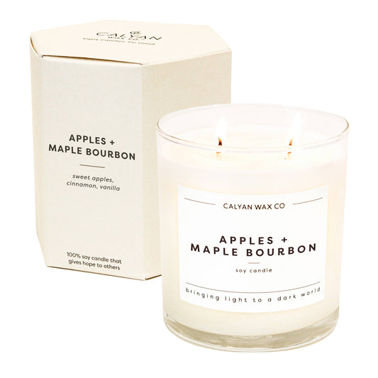 Apples + Maple Bourbon Candle - Purpose + Passion Boutique